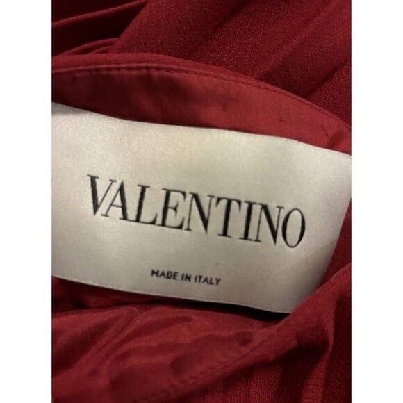 NWOT  Valentino Pleated Dress Size 2 - Picture 5 of 9